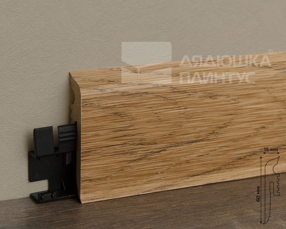 Плинтус Arbiton VIGO60 161 Дуб Голдберг 2,2 м